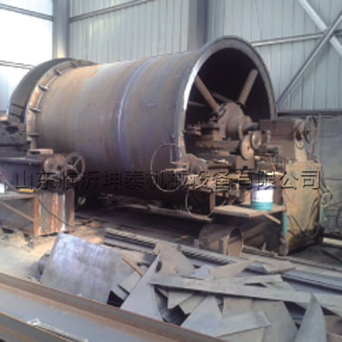 2.4*3.6二手球磨機動(dòng)平衡加工中