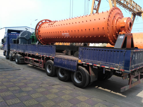 客戶(hù)預定的球磨機出貨了