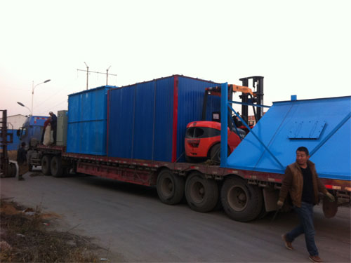 坤益除塵器發(fā)貨現場(chǎng)